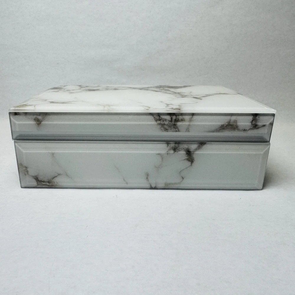 Lola Rose Large Silver Saver Treasure Box with‎ Insert Tray